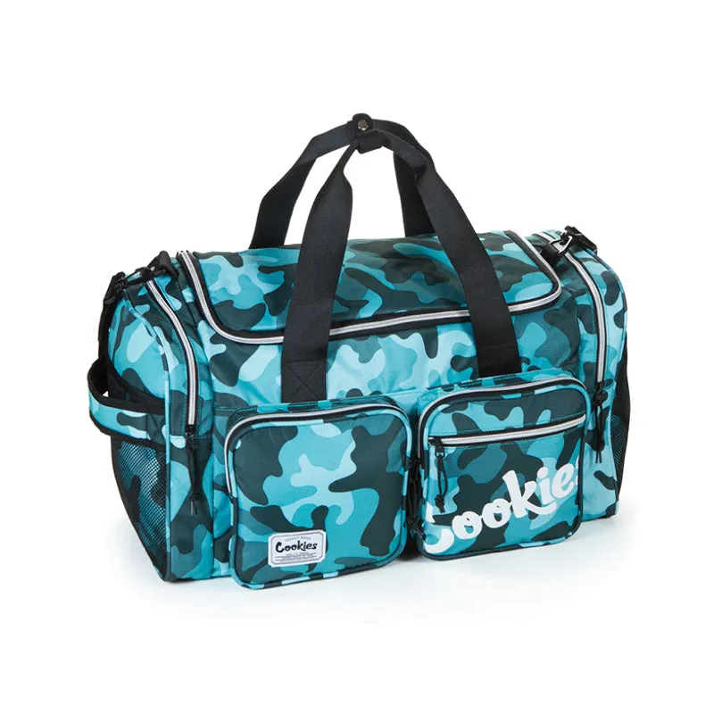 Cookies Heritage Duffle Bag Nylon Dual Pockets