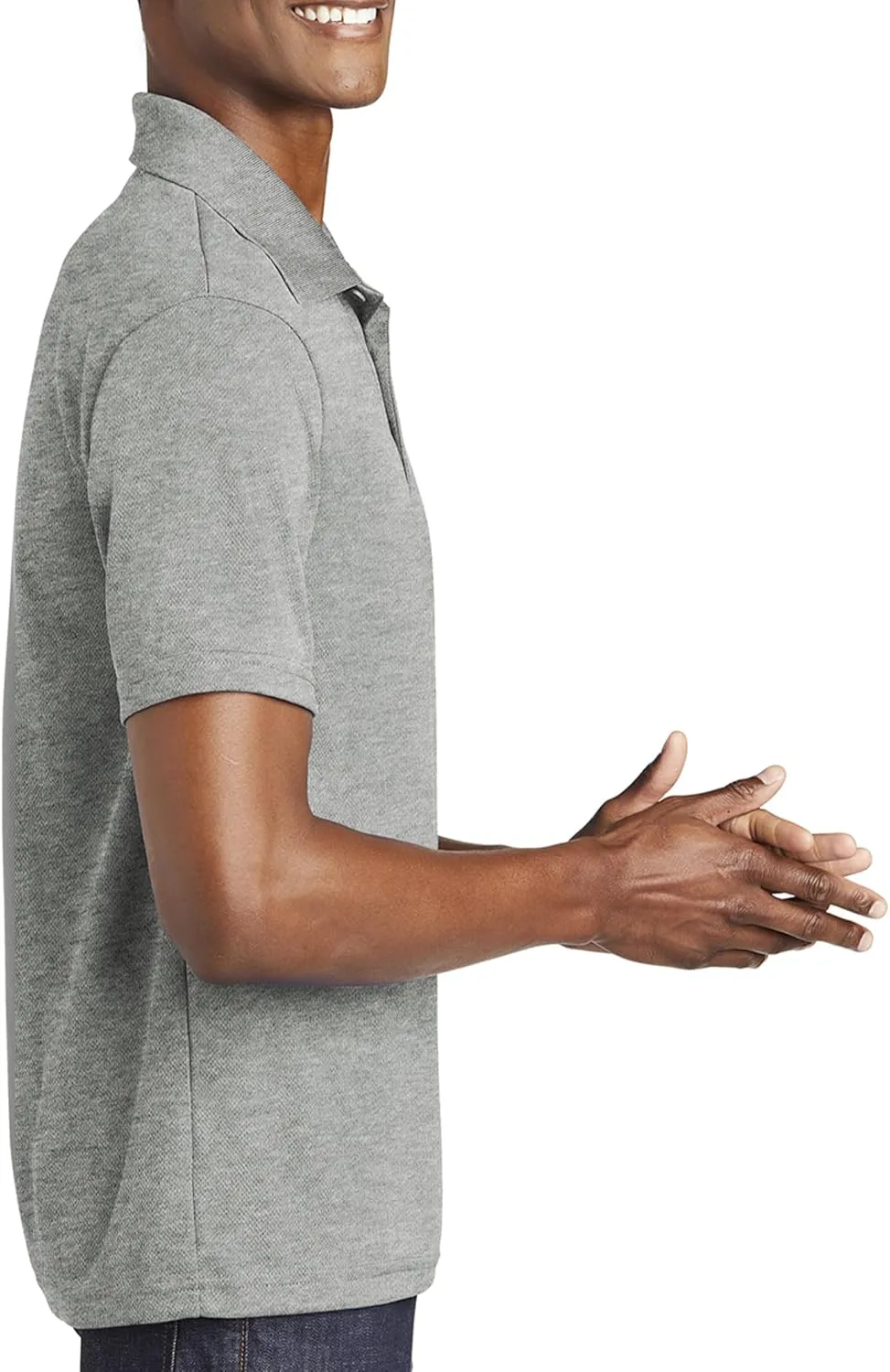 Custom Polo Shirt for Men Personalized Embroidered Short Sleeve Polo Golf Shirt Add Your Text Name