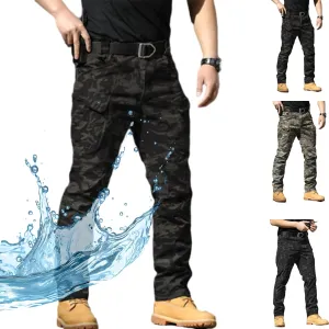 Flexcamo Tactical Waterproof Cargo Pants for Men