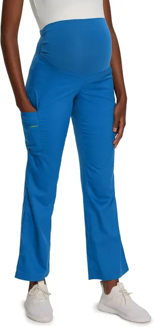 Landau Proflex Tailored Fit Stretch 3-Pkt Maternity Scrub Pants for Women 2399