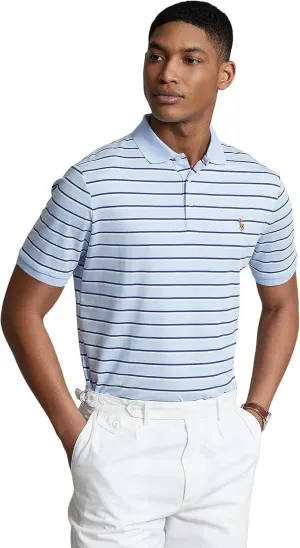 Polo Ralph Lauren Mens Custom Slim Fit Interlock Polo Shirt
