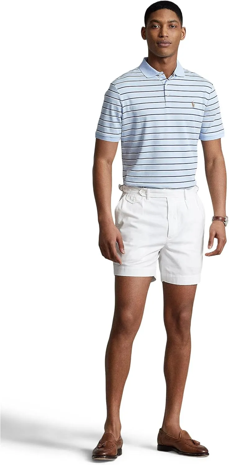 Polo Ralph Lauren Mens Custom Slim Fit Interlock Polo Shirt