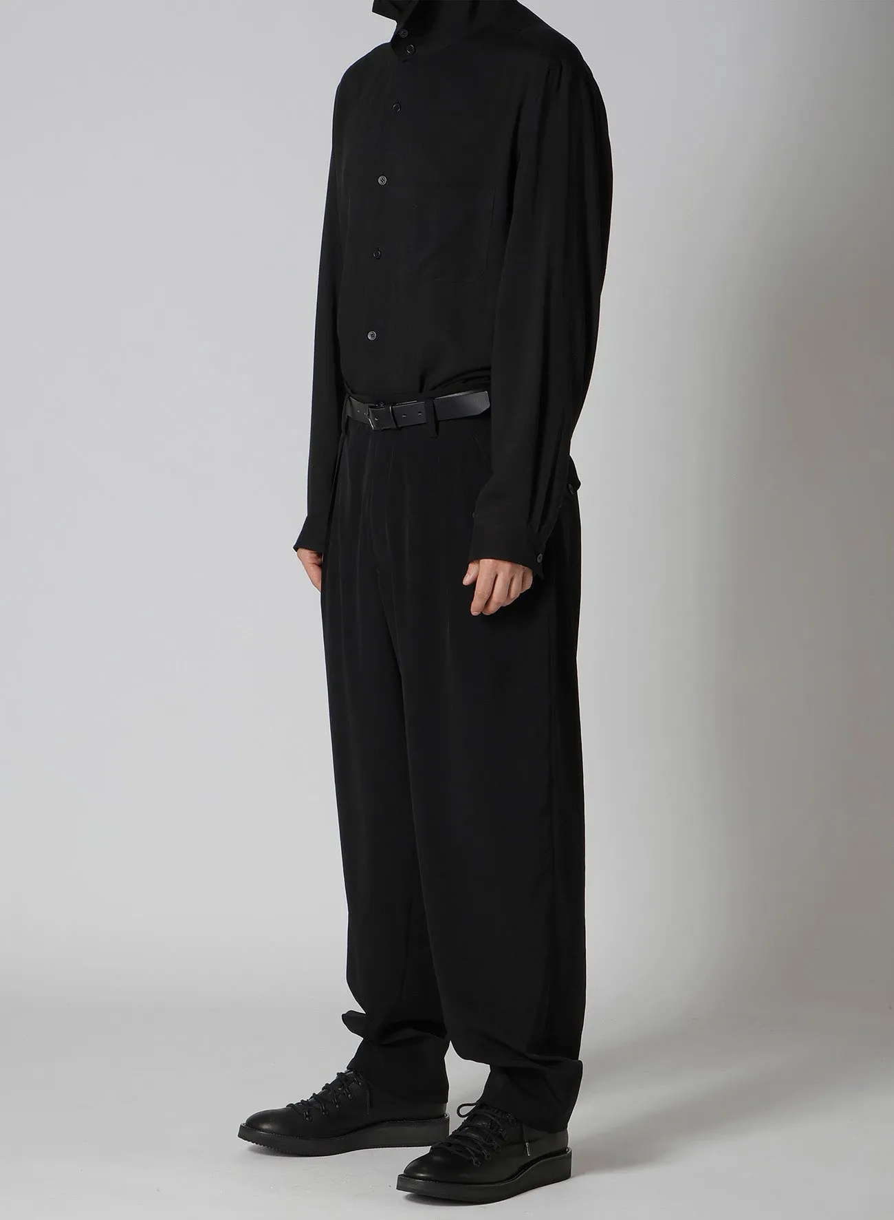 TA TUXEDO BACK BELT PANTS