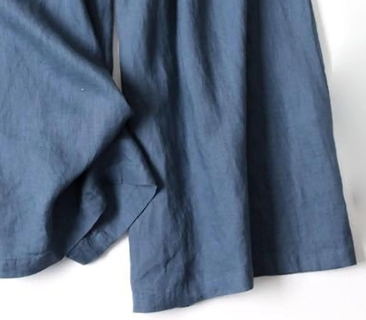 Women's Drawstring Elastic Waist Linen Blend Pants Loose Fit Palazzo Pants Beach Wide Leg Trouser with Pockets